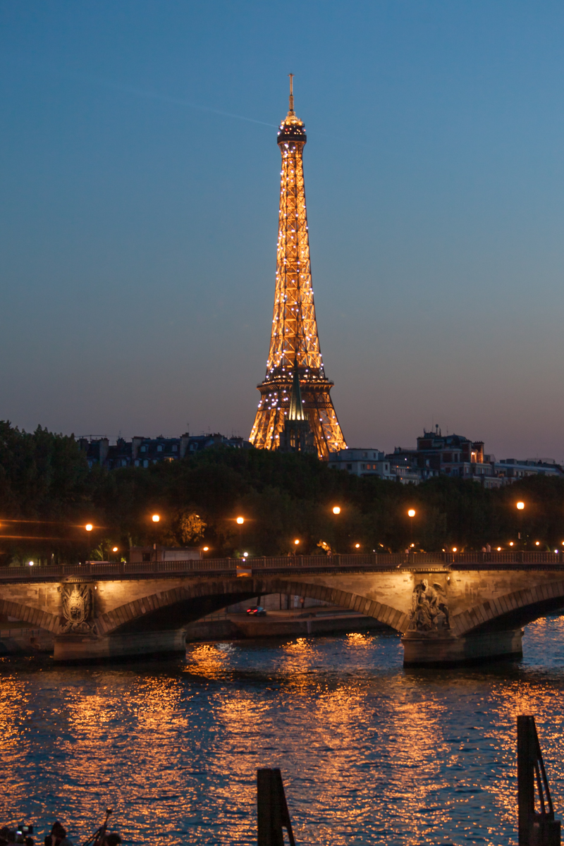 Eiffel Tower at the Blue Hour