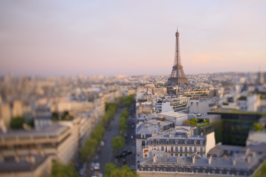 Copy of Copy of Eiffel Tower from Arc de Triomphe