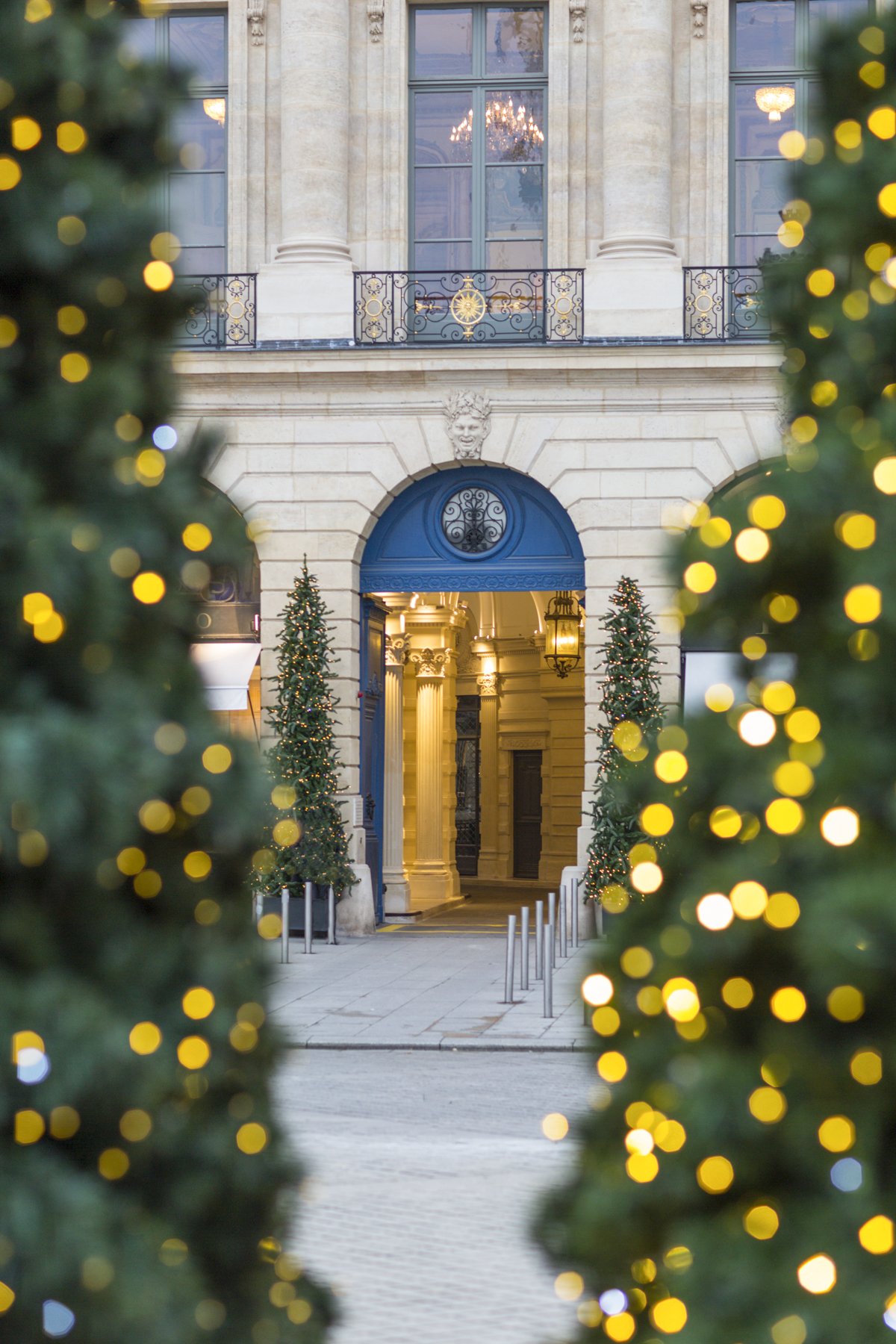 Place Vendôme Archway Christmas Trees