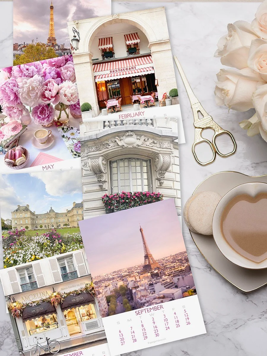 Free, downloadable, printable desk calendar by Georgianna Lane. Go to @georgiannalane and join her subscriber list at the link in her profile and you will receive a link to download the calendar which you can print for yourself, family and friends. P