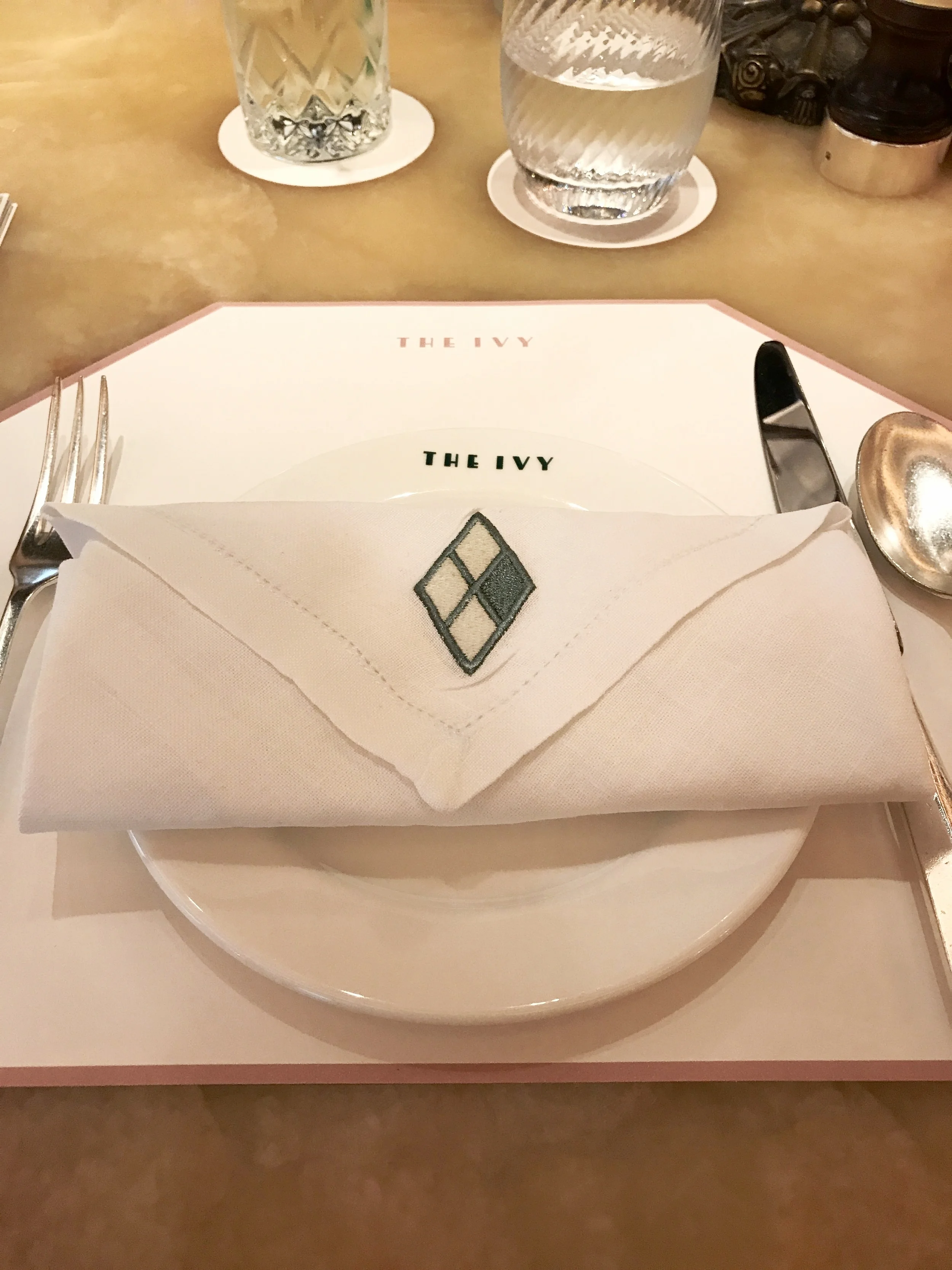 The Ivy Table Setting