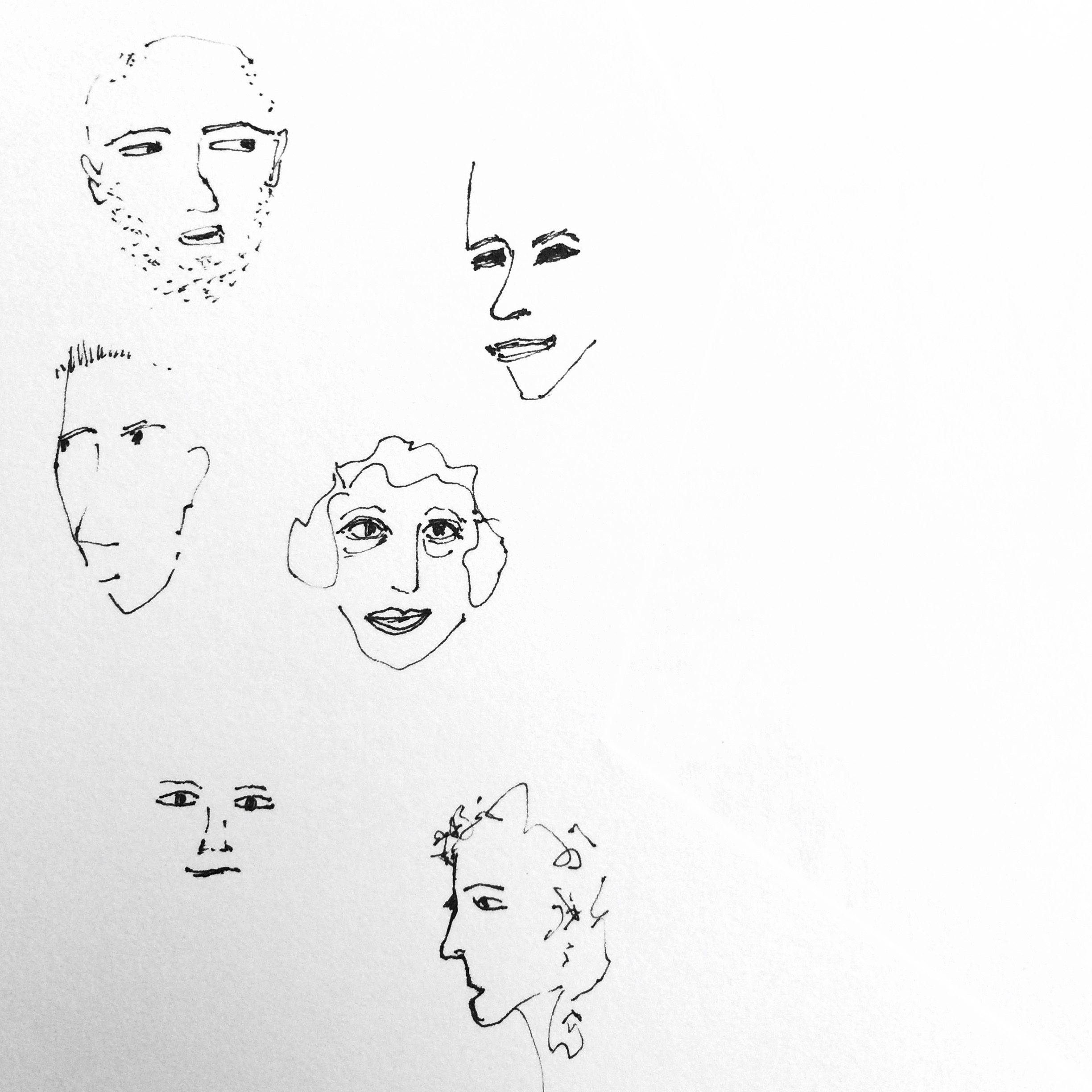 Sketchbook Faces II