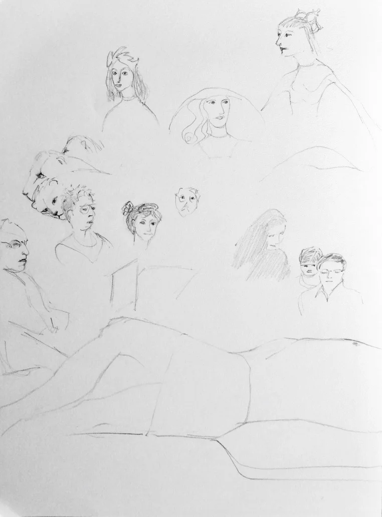 Life Drawing at the MFA