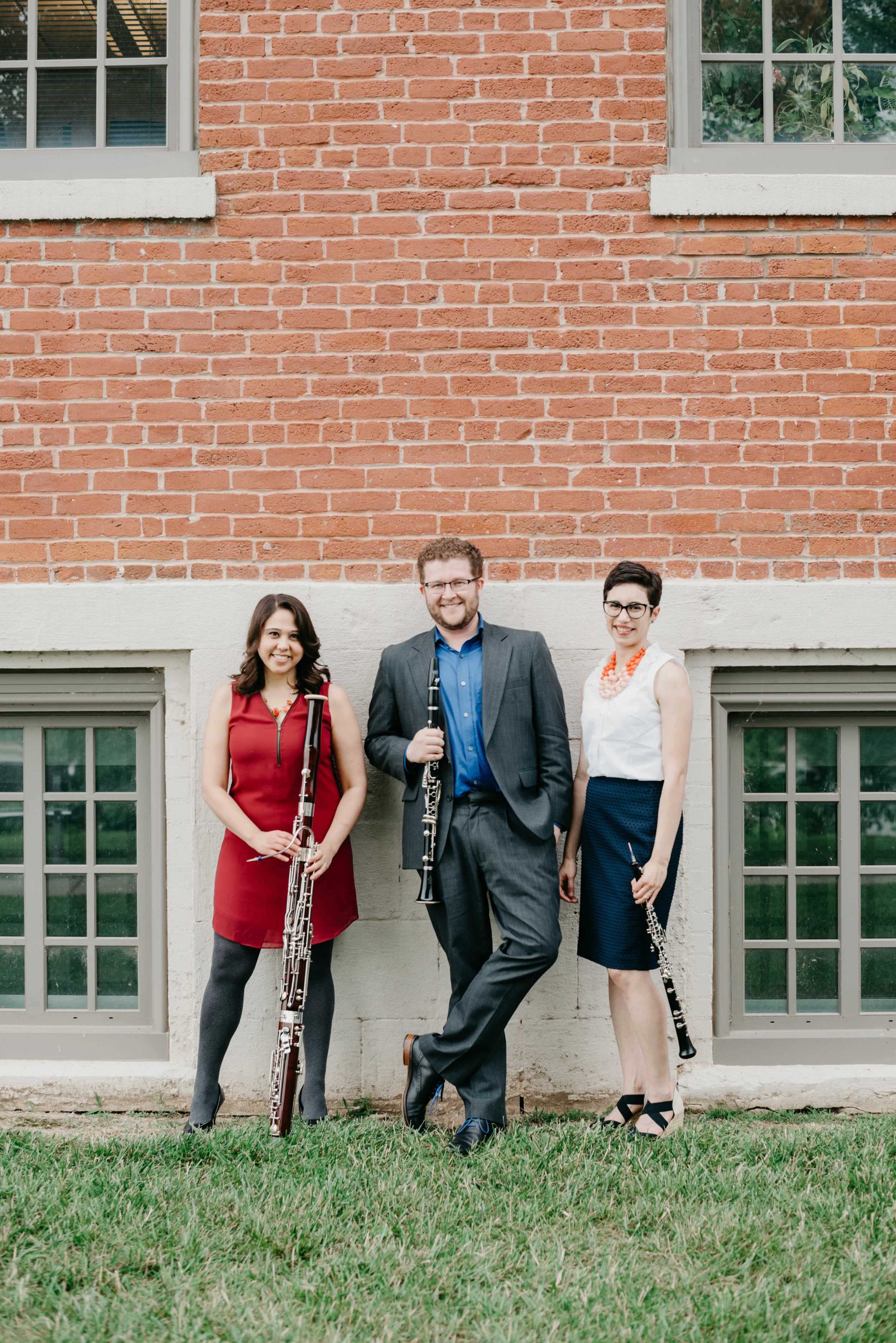 Driftless Winds Reed Trio: Jacqui, Corey, and Galit