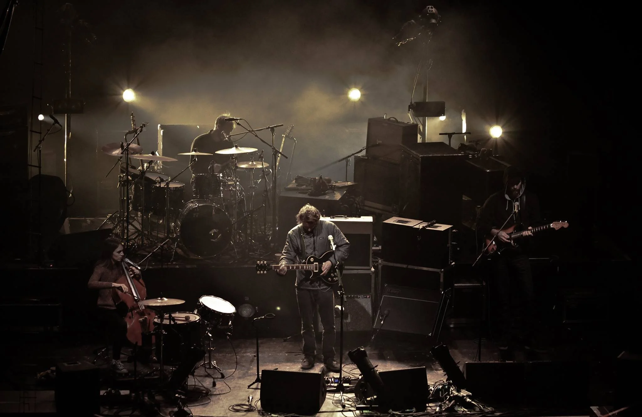 Ben Howard - Soundcheck 2012 O2 Academy Bournemouth. Photo by Andy White
