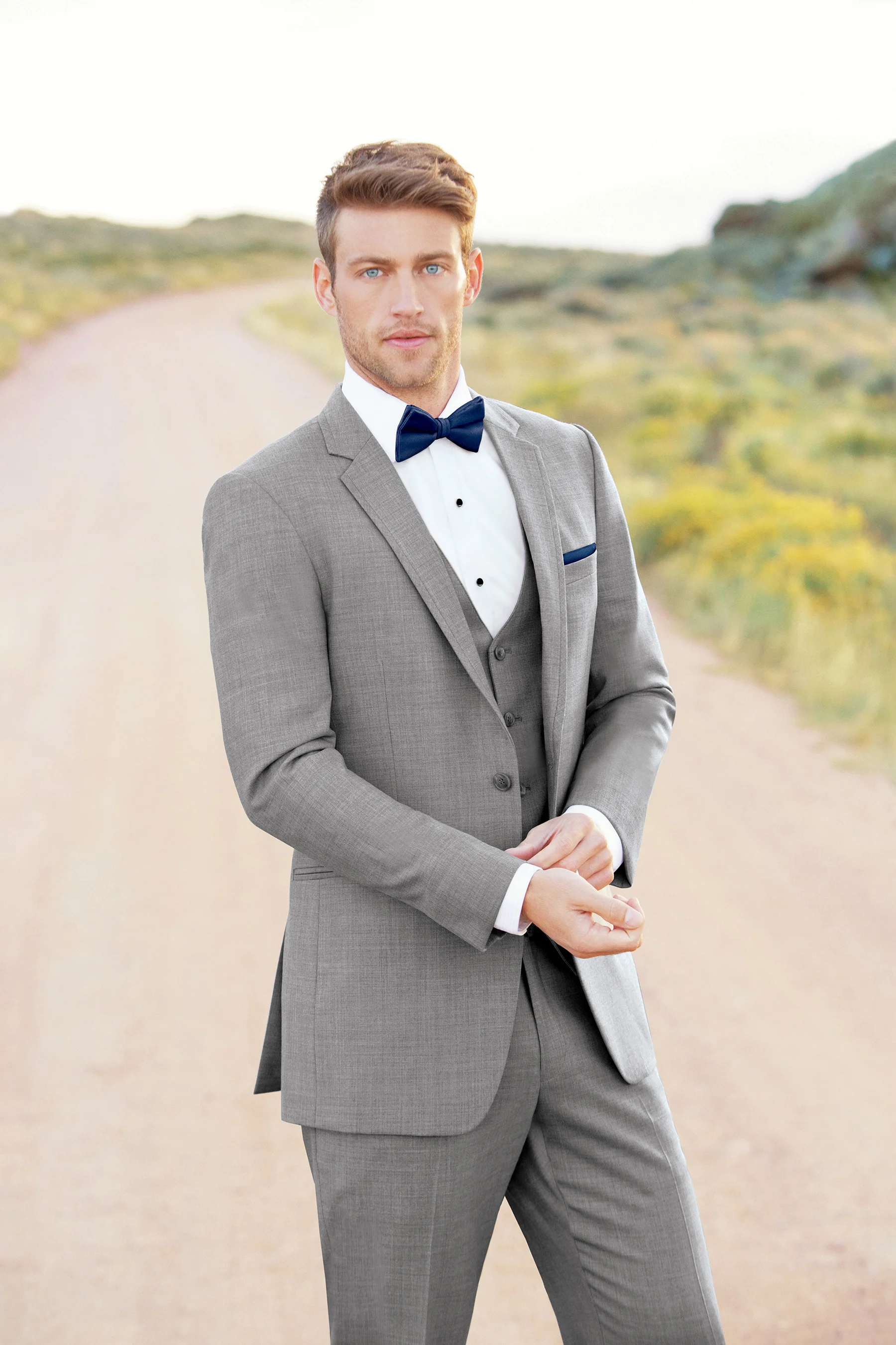 Slim Grey Suit | available at Bride To Be Couture | 6040 Fair Oaks Blvd. Carmichael, CA 95608 | 916.972.8223 | @bridetobecouture