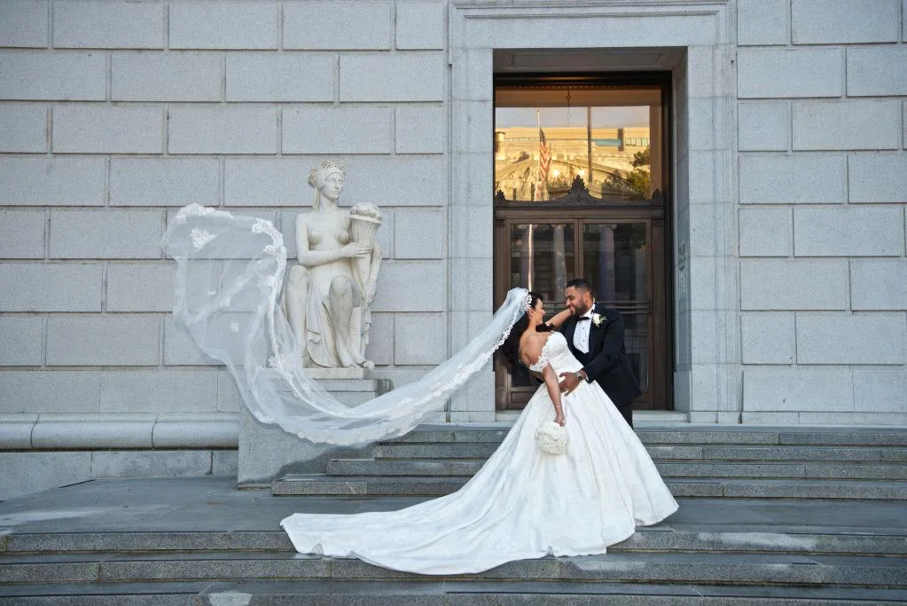 Sacramento Wedding | Dress: Justin Alexander customized by Bride To Be Couture | Photography: Waves Studio