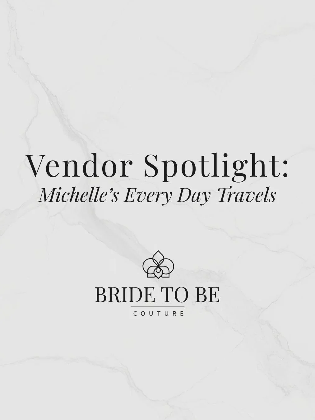 Your journey doesn&rsquo;t end at the aisle-it continues into something just as meaningful. With our preferred vendor @michelles_everyday_travels this experience is reserved exclusively for brides who purchase their gown with Bride To Be Couture. Fro