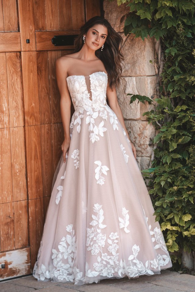 Allure Bridals Couture C157 Blossoms Bridal & Formal Dress Store