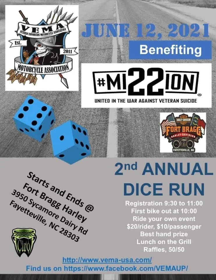 VEMA 2ND ANNUAL DICE RUN — The Rock Guns