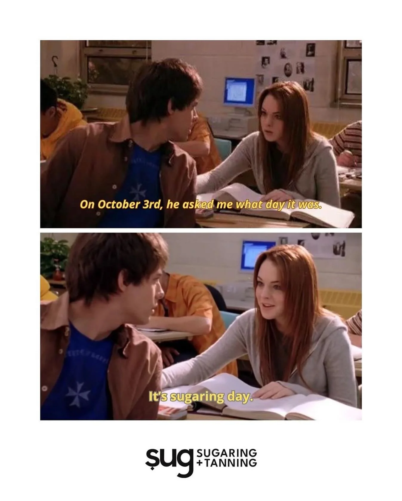 Stop trying to make rough skin happen, Sug. Smooth is so fetch ✨