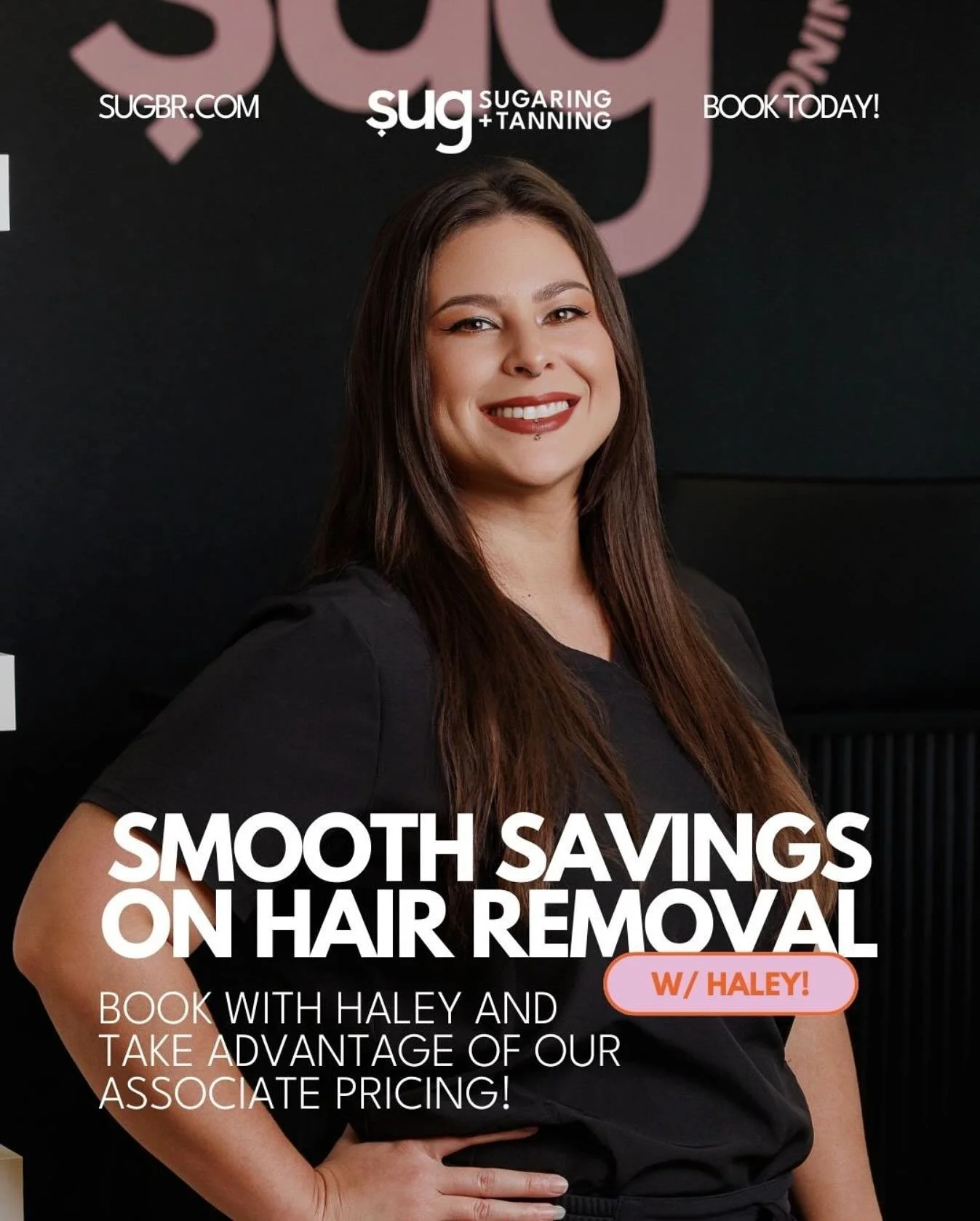 Holidays got you budgeting, Sug?
No need to skip your sugaring! Book with Haley at a deep discount to help her gain experience and continue to hone her skills! We call that a win-win! ✨