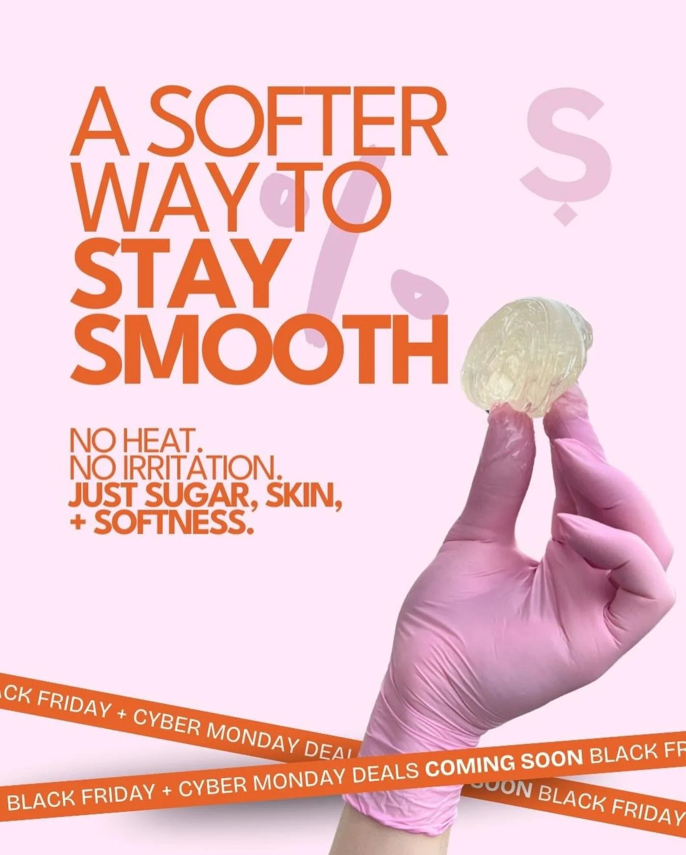 Never tried sugaring? Here&rsquo;s the quick truth ⤵️

Less painful than waxing
All-natural + gentle on skin
Finer regrowth over time
No ingrowns &amp; irritation

Ready to switch? Our Black Friday offer goes live soon!