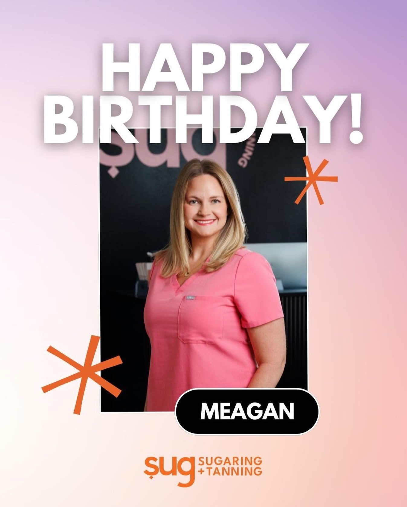 Cue the confetti because it&rsquo;s Meagan&rsquo;s birthday 🎉✨

Her positivity, dedication, and energy make Sug sweeter every day! Show her some birthday love! 🎂