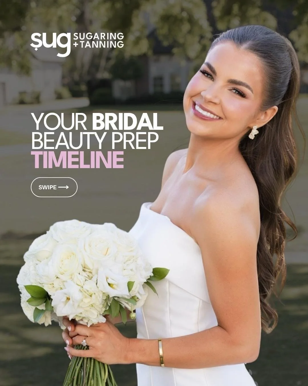 Your wedding glow doesn&rsquo;t happen by accident&hellip; it&rsquo;s planned 🤍

From when to start sugaring to when to book your spray tan (hint: it&rsquo;s the last step), timing everything right makes all the difference in how you look and feel o