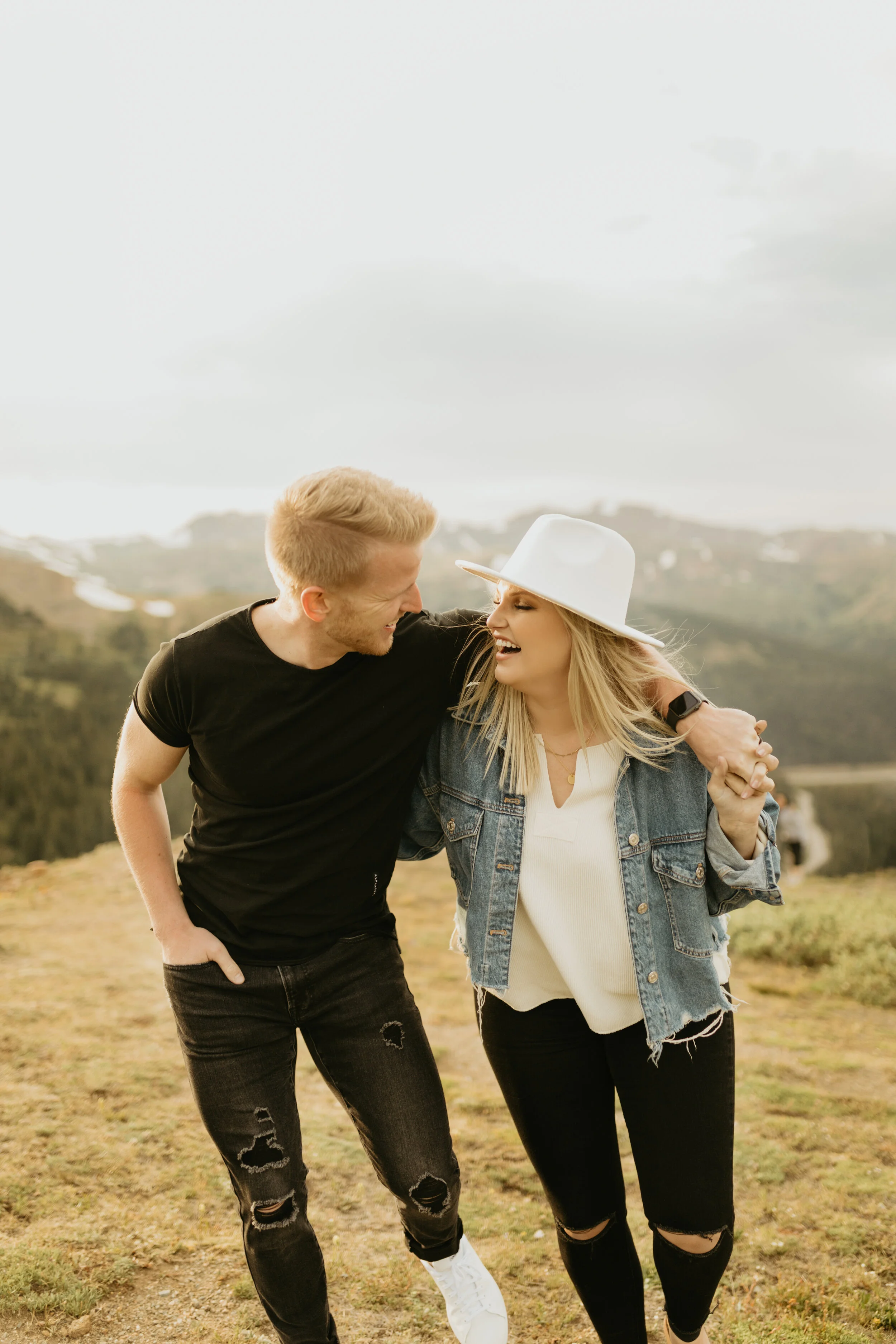 Colorado Mountaintop Couples Session