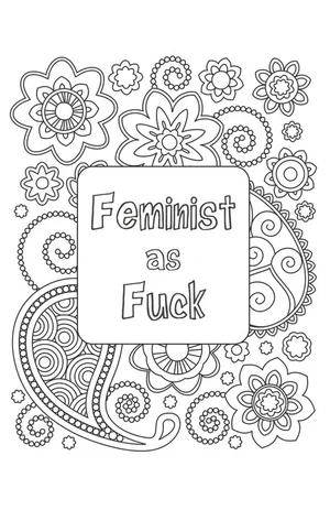 9 Feminist Coloring Pages You Need in Your Life — The Siren Magazine
