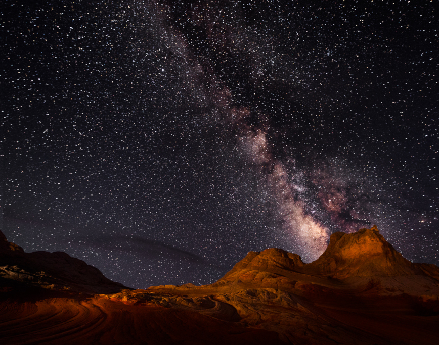 Milky Way at White Pocket