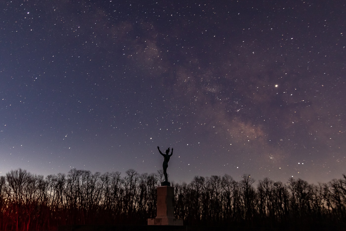 Milky Way Over the Sunsinger