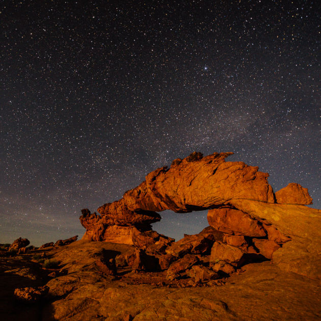 Moonset Arch
