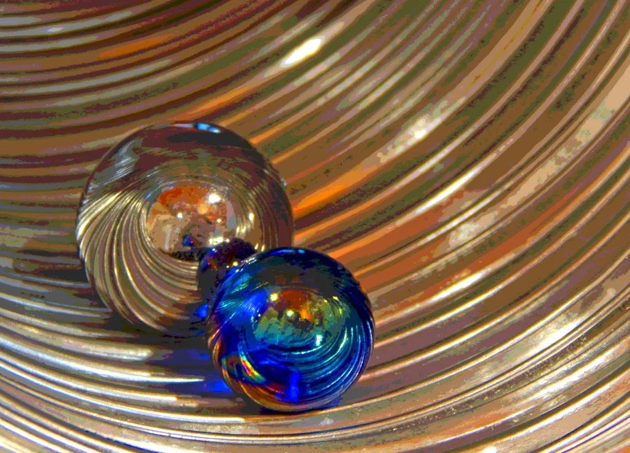Tin Can And Marbles