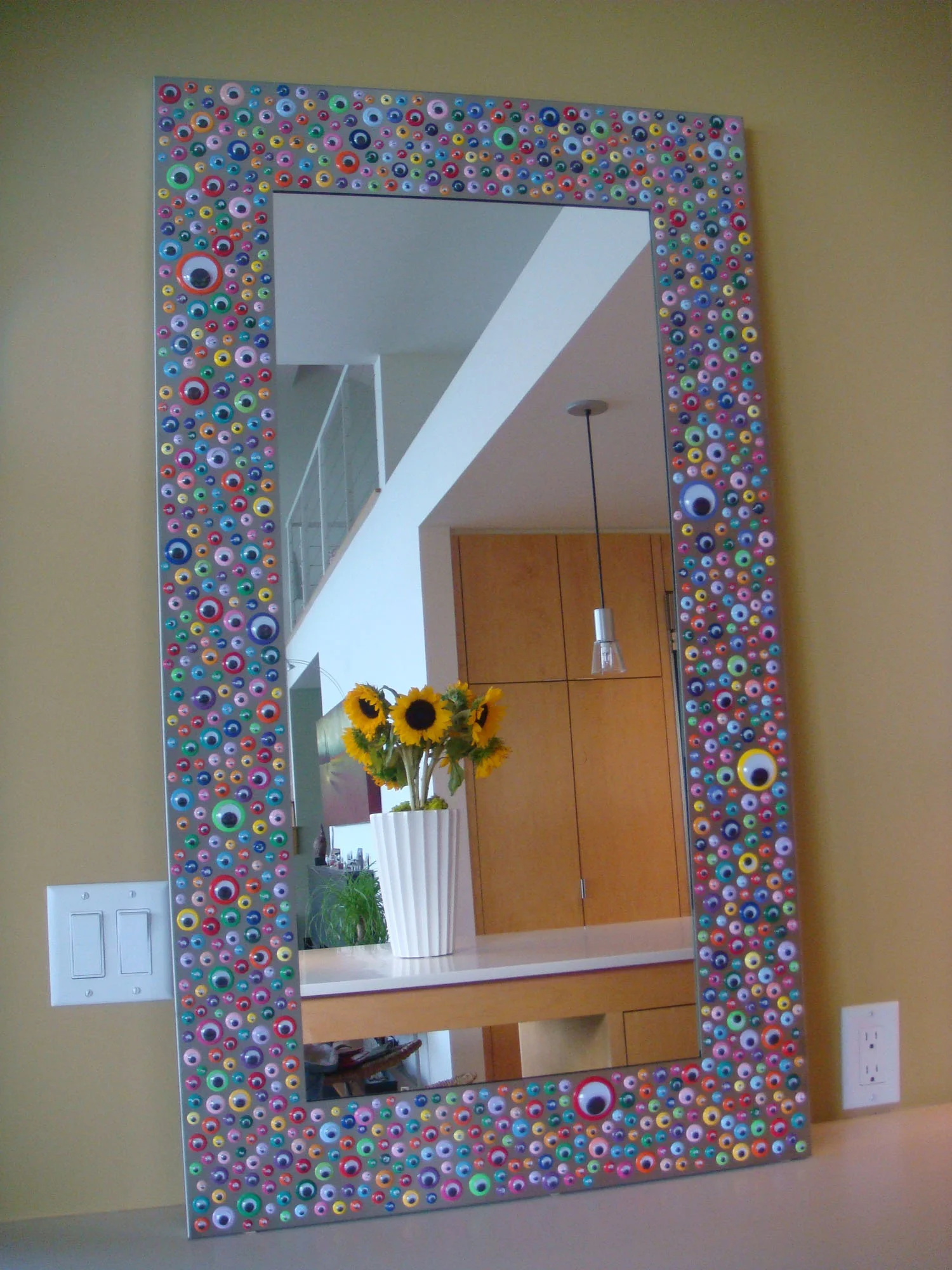 HUGE Googly Eye Mirror