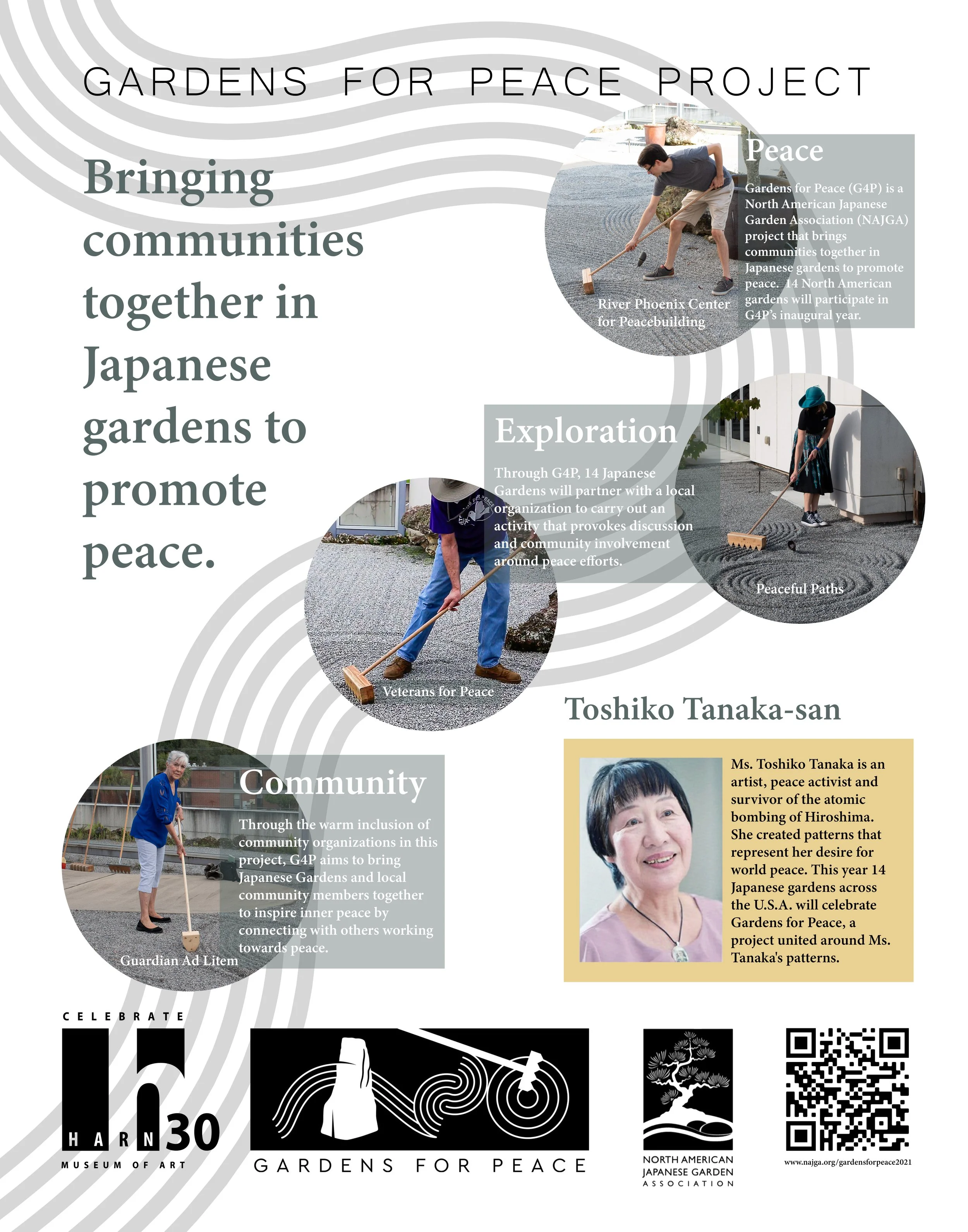 Gardens for Peace Poster 