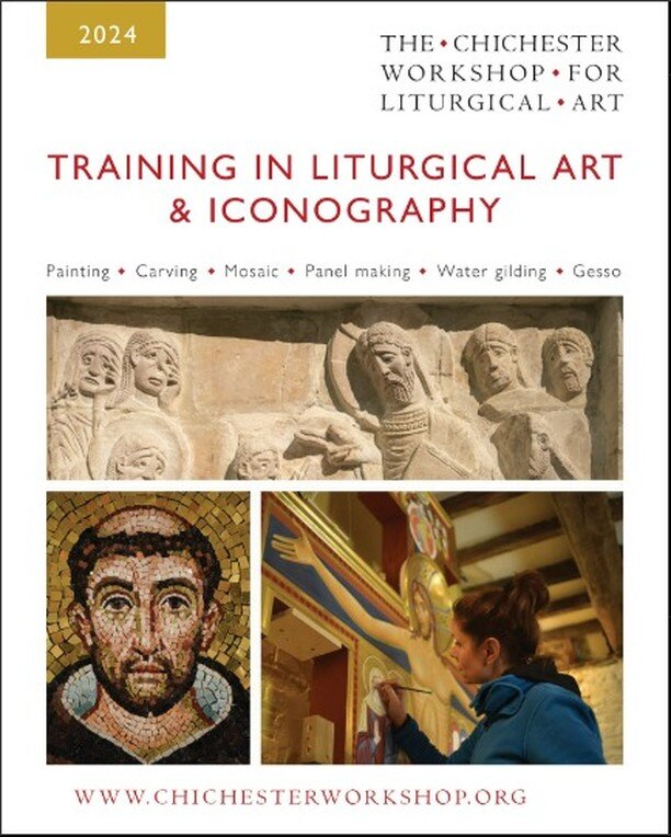 2024 Apprenticeship Opportunities in the Liturgical Arts at the Chichester Workshop. 

From my friend, Mr Martin Earle @martin_earle :

My colleagues @dunstanicons and @aidanharticons and I have just finished putting together a PDF with info about wh