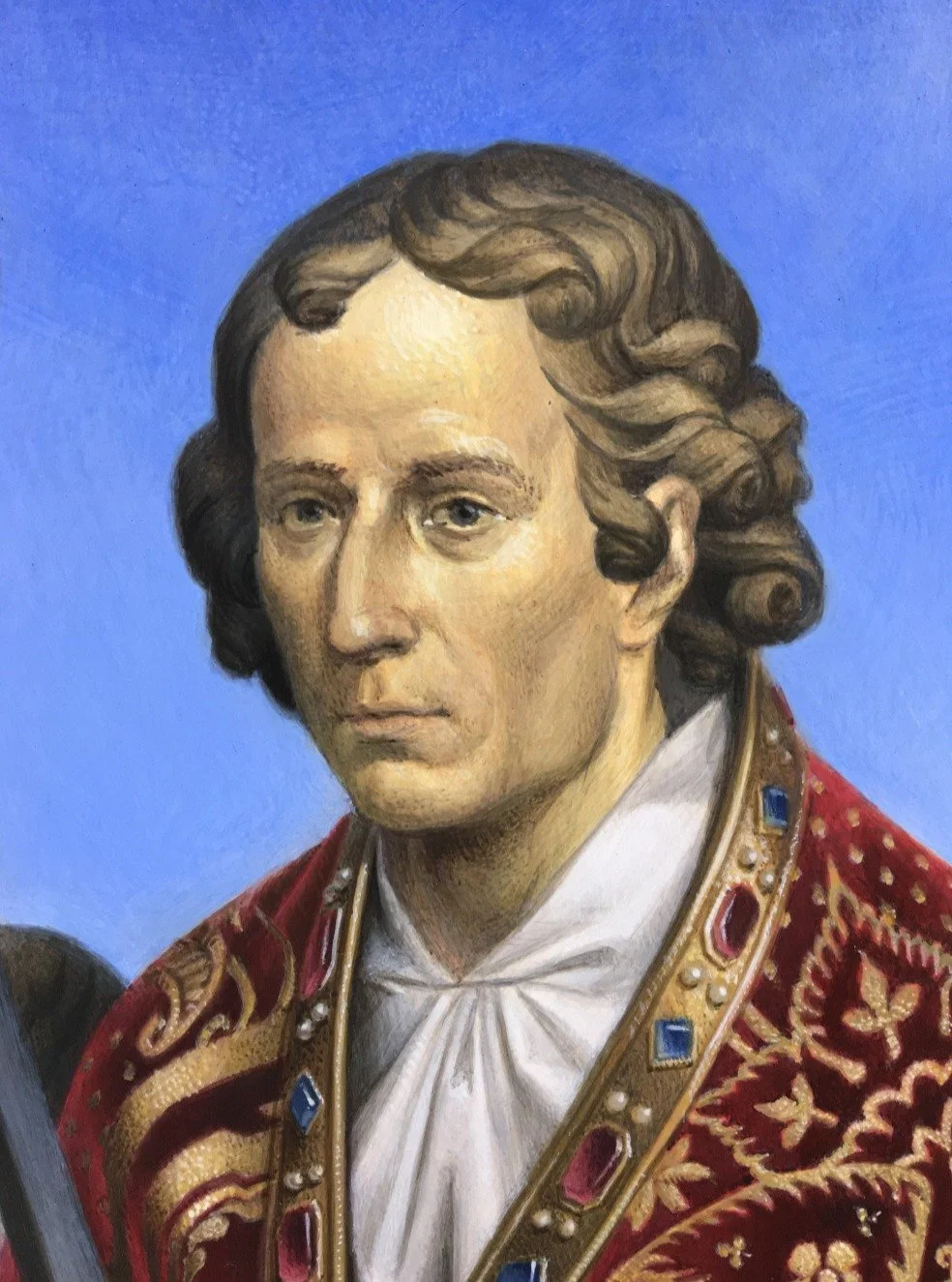 Sancte M&iacute;cha&euml;l Arch&aacute;ngele, def&eacute;nde nos in pro&eacute;lio, * ut non pere&aacute;mus in trem&eacute;ndo jud&iacute;cio, allel&uacute;ja.

&quot;Saint Michael the Archangel, defend us in battle that we might not perish at the d