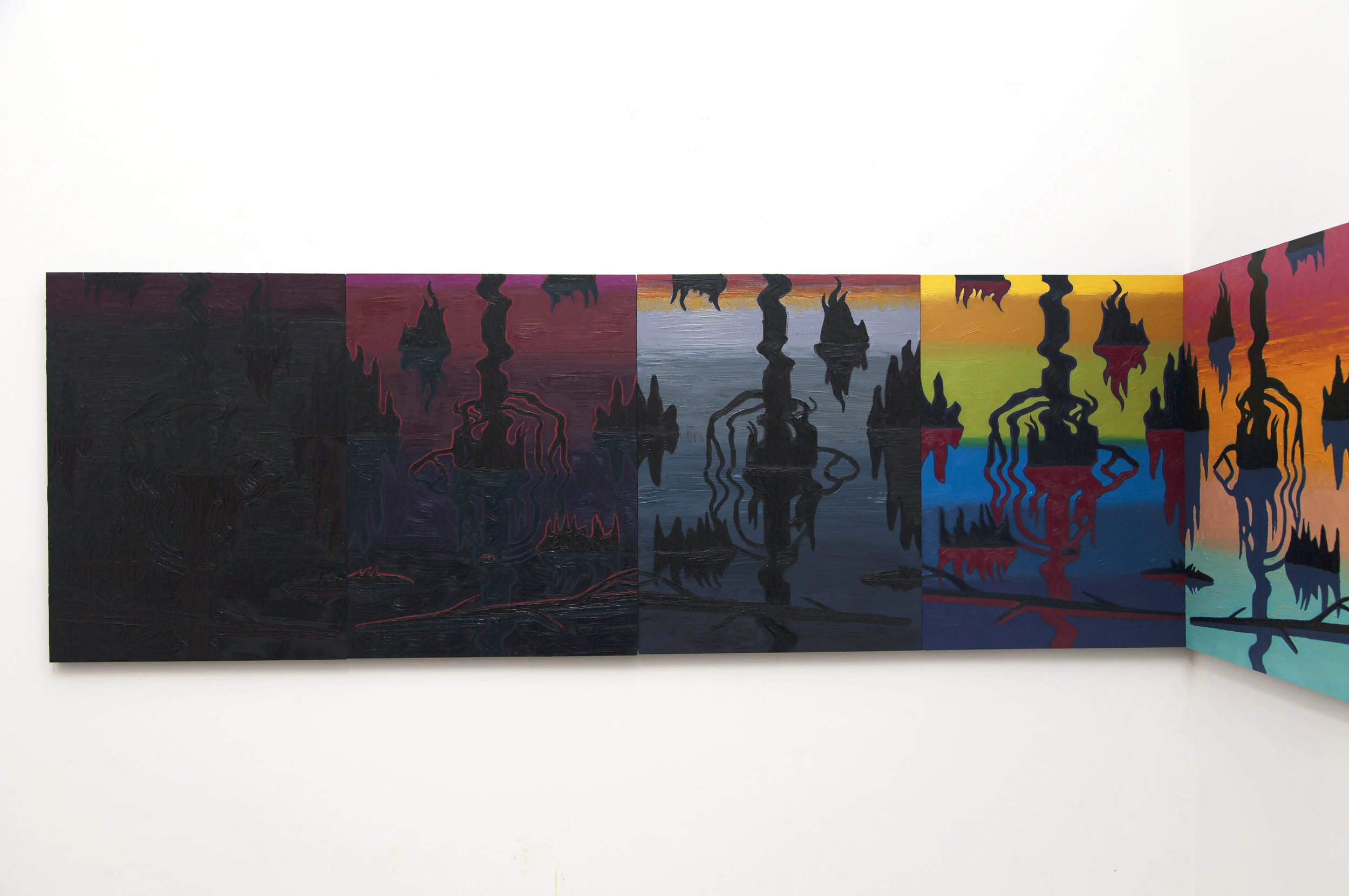 Swamp Shimmer (detail)