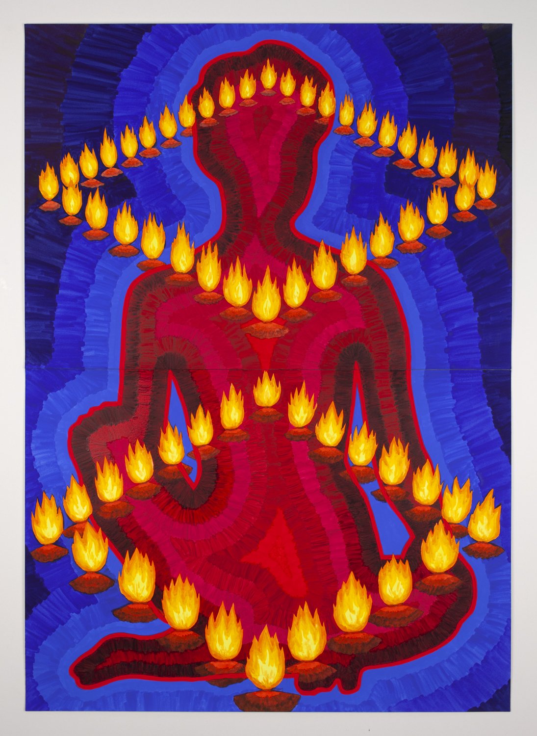 Flame Figure III (Burning Hot)