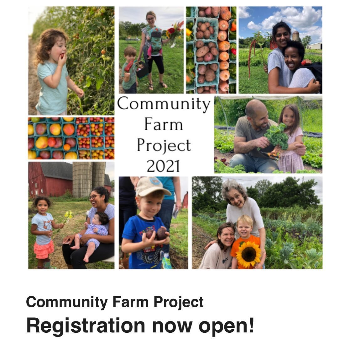 2021 Community Farm Project shares are now available! Registration is open (see link in bio or head to RaindanceOrganic.com). The heart of our farm is this program&mdash; we plant 80+ crops and you and your loved ones visit once weekly this summer an