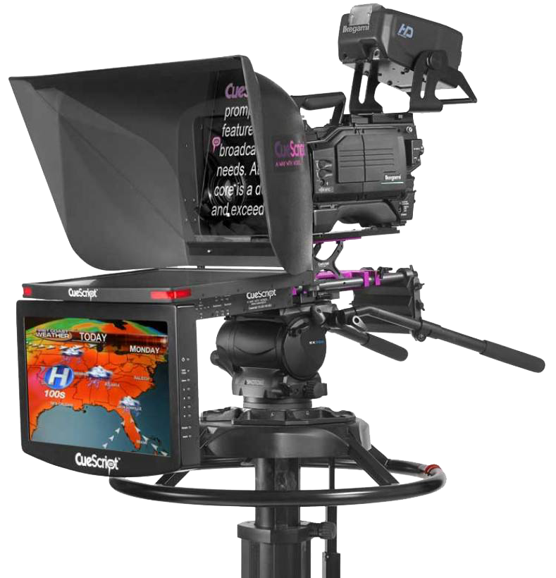 Cuescript On Camera Setup