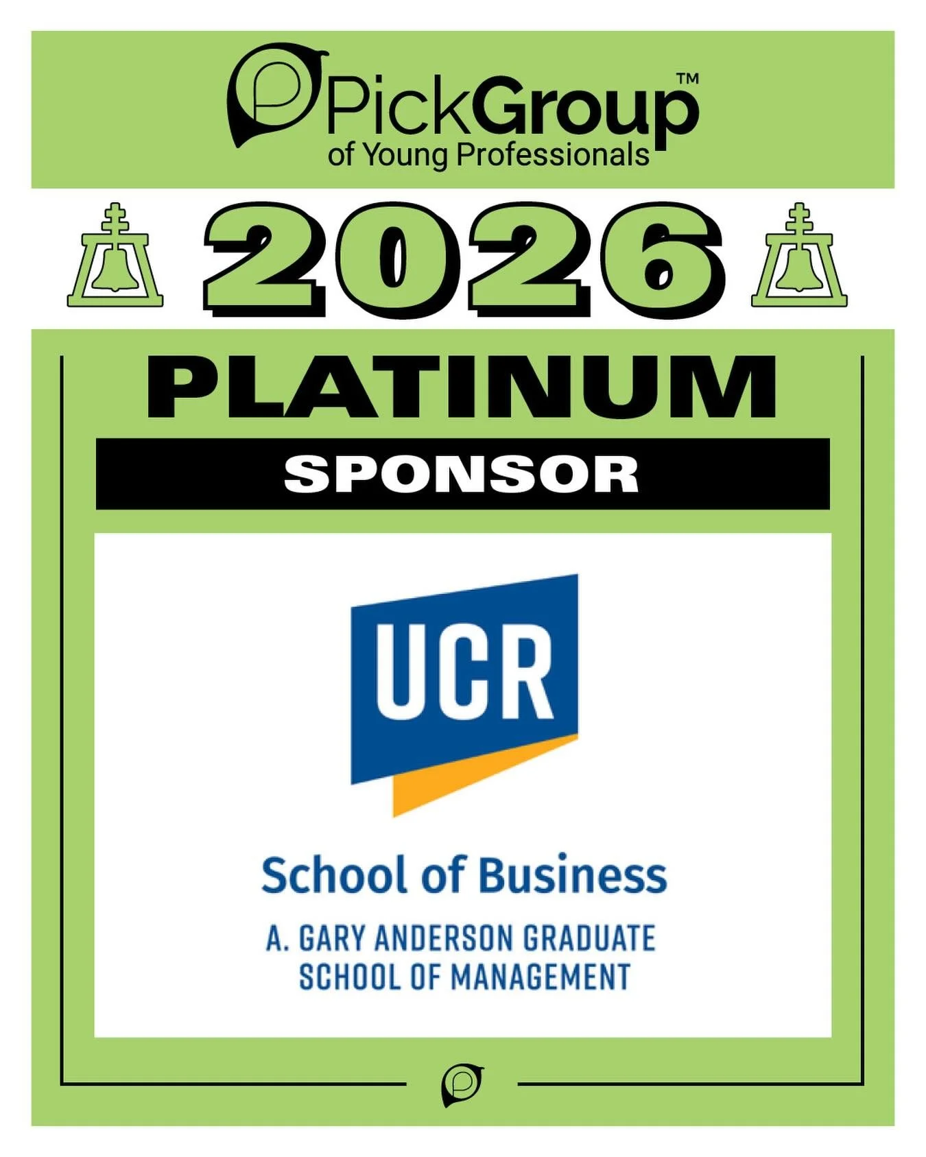 We are incredibly proud to announce the UCR School of Business as a returning Platinum Sponsor for the PICK Group of Young Professionals!

As a premier institution right here in the Inland Empire, UCR School of Business is dedicated to developing the