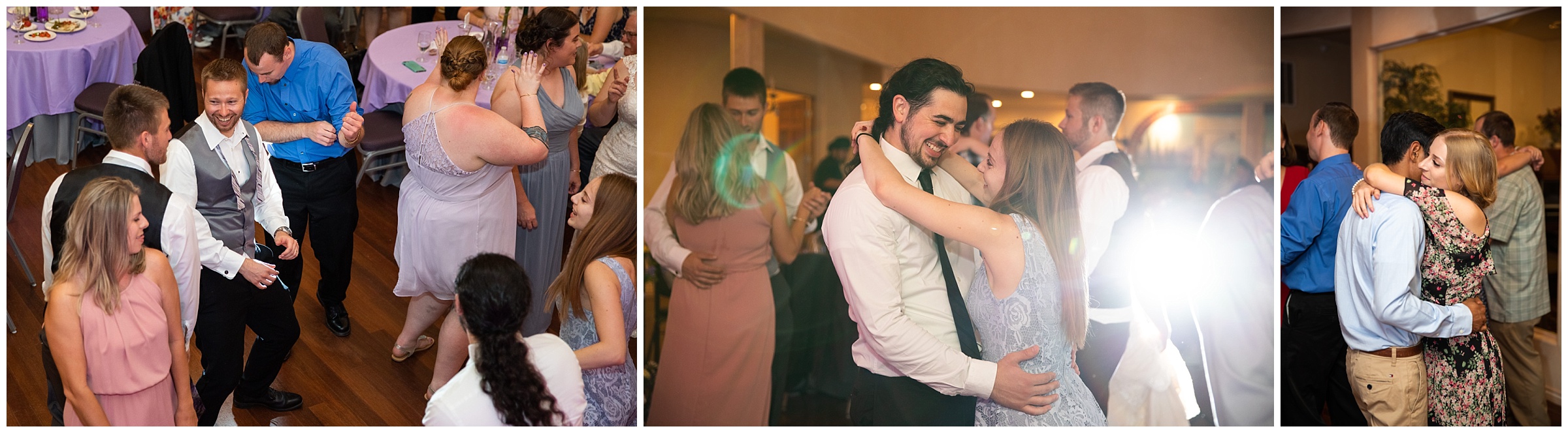 The DJ, Ian McGuire with EmceeG , was such a breath of fresh air. We found ourselves laughing several times throughout the night at something he said or did. He kept the party going without being corny!