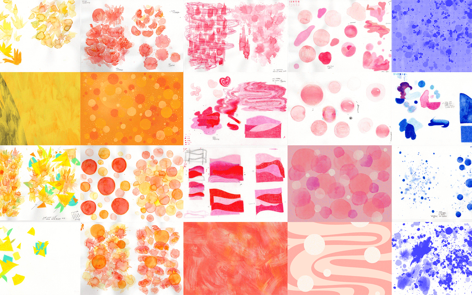  Pattern Sketches and Exploration 