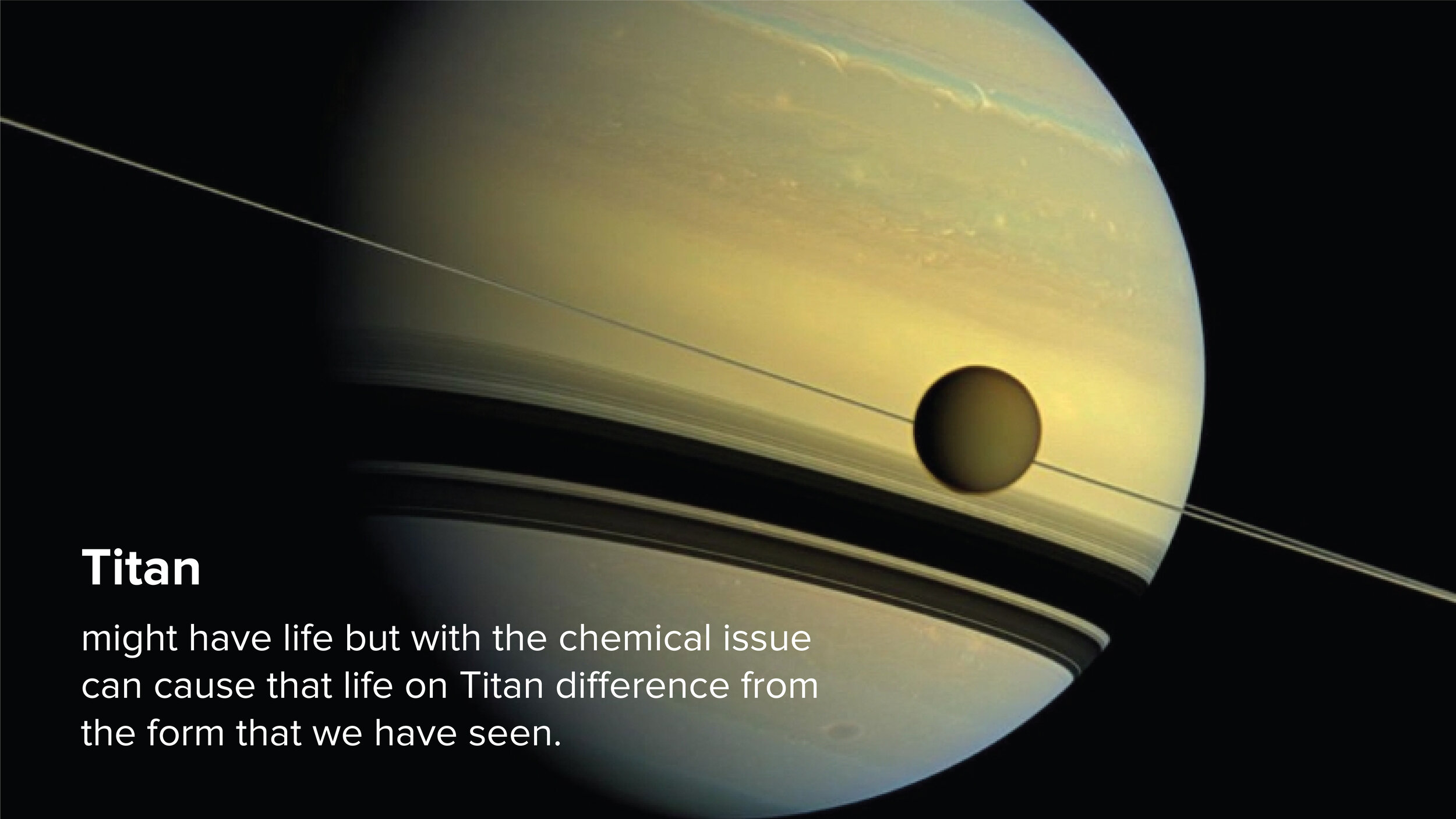  NASA confirmed that Titan is capable of sustaining life, but with high chances that it would be life of a different kind to Earth. 