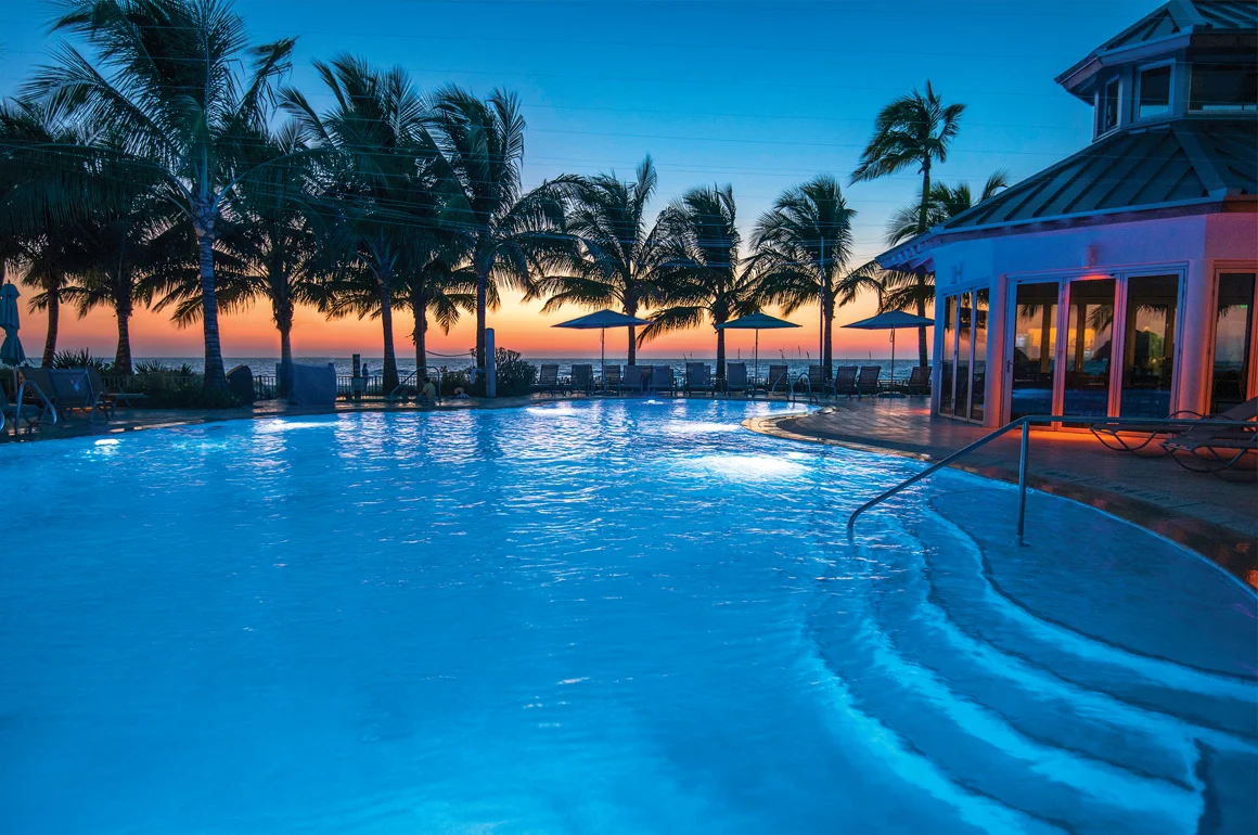 Relax poolside on a comfy lounge chair surrounding any of the resort’s beach-side pools. Lush foliage and poolside food and beverage serve make for a day in paradise.