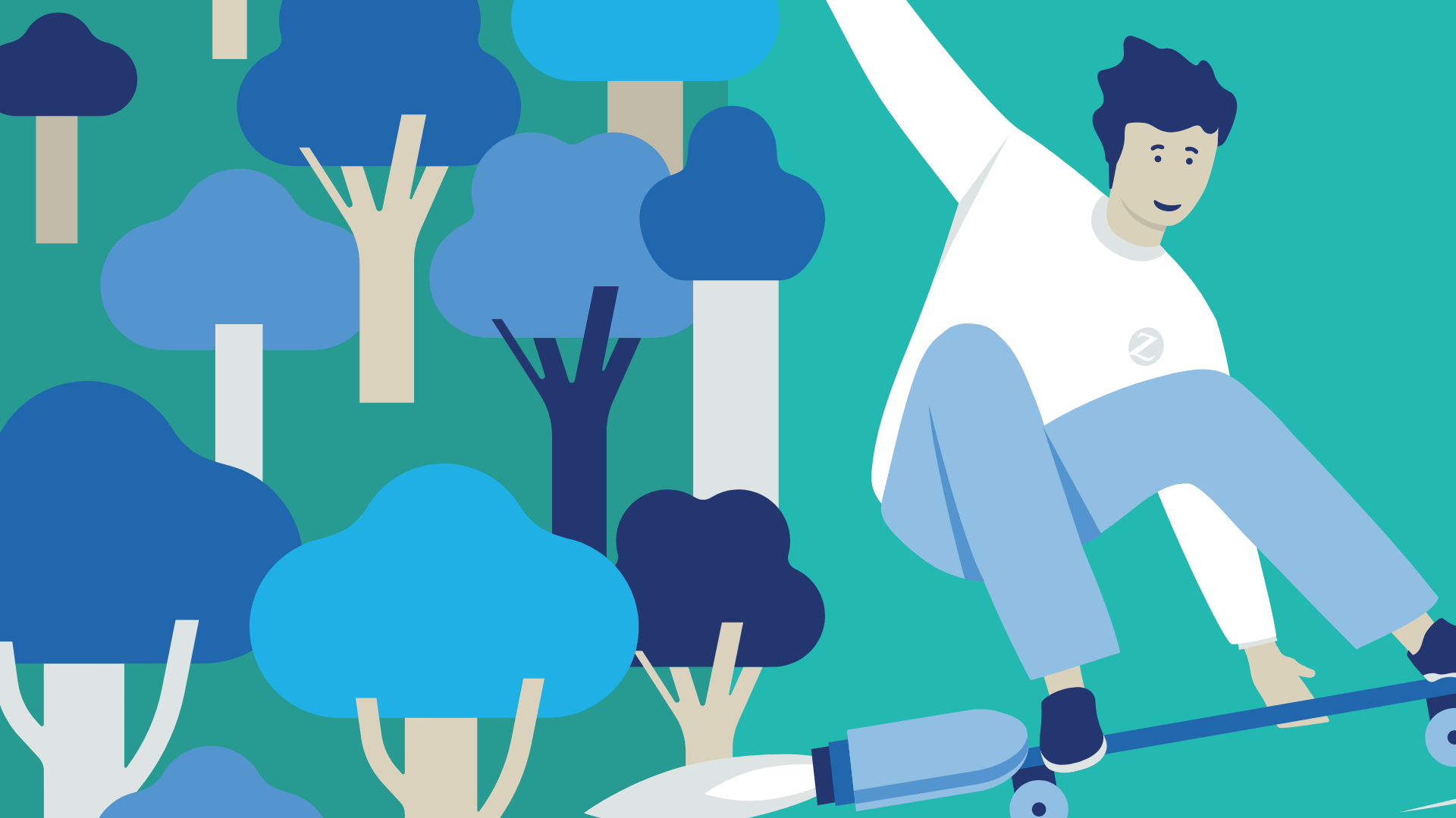Zurich brand illustration