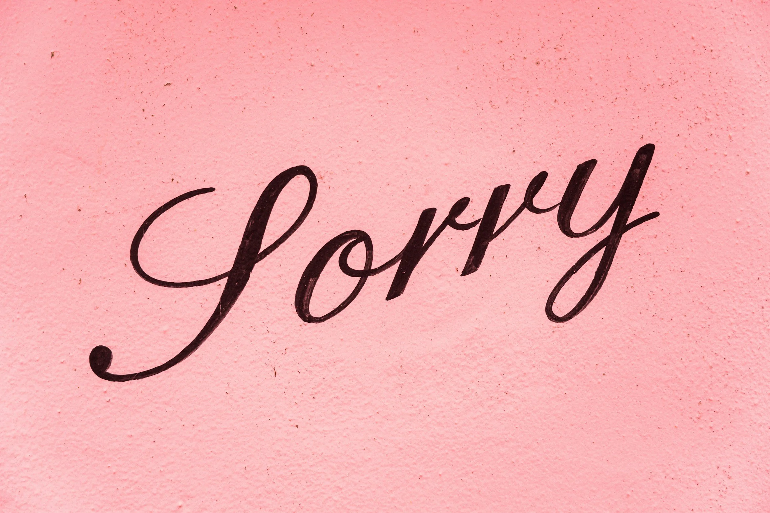 Sorry Says..........