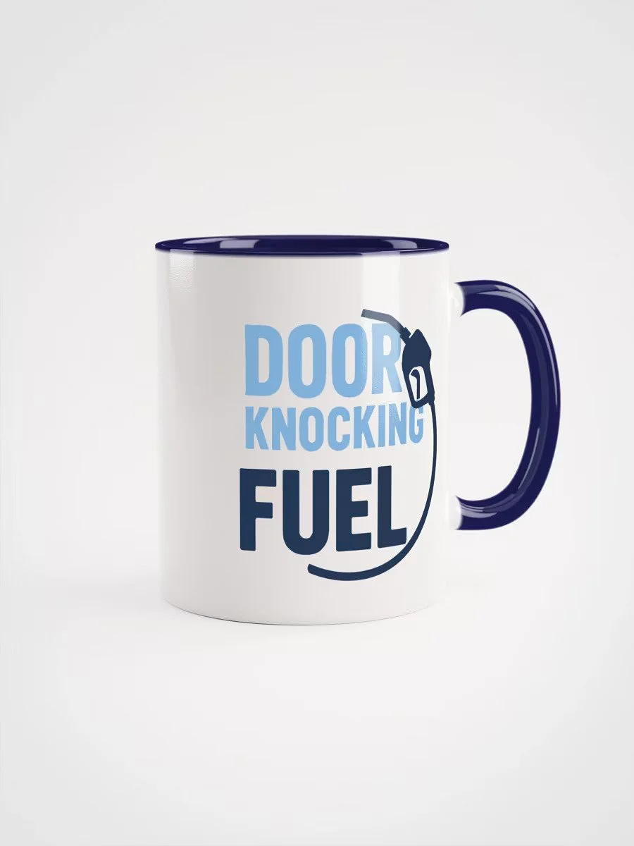 Door Knocking Fuel Mug