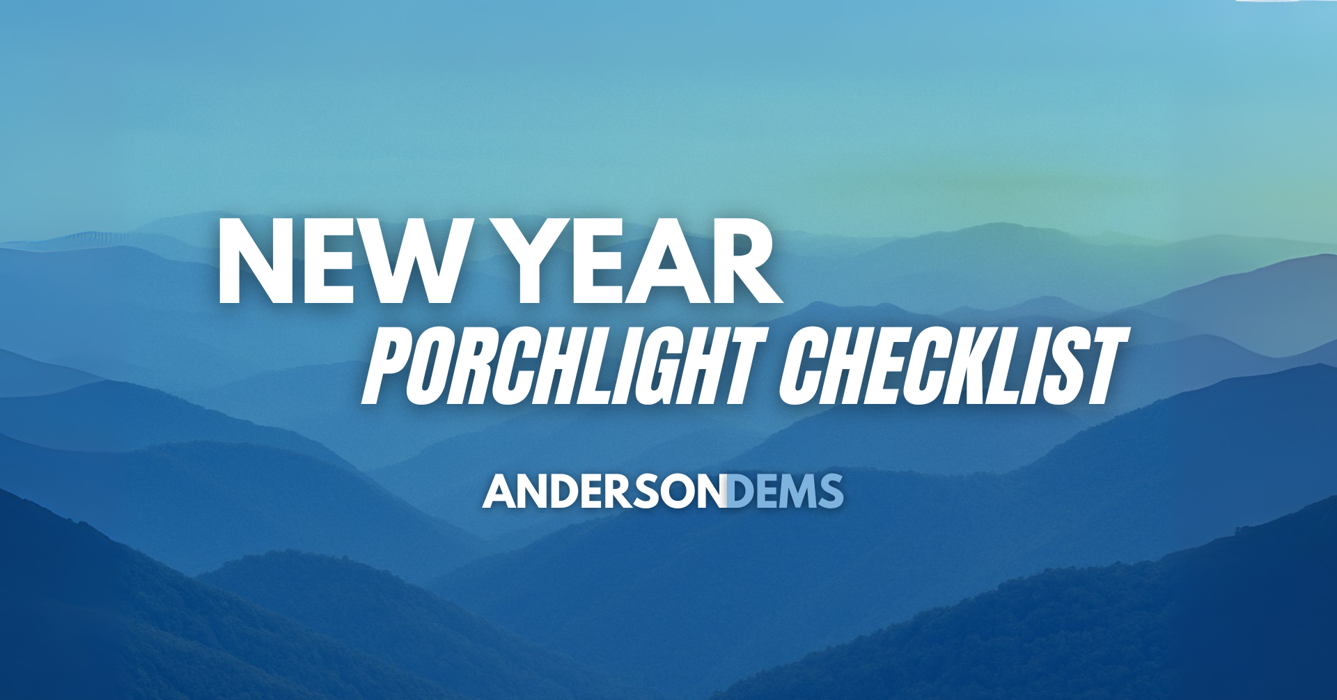 New Year Porchlight Checklist (2026 Starts Here)