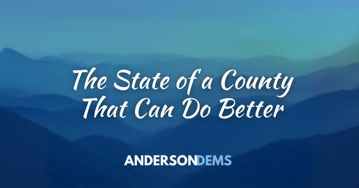 The State of a County That Can Do Better