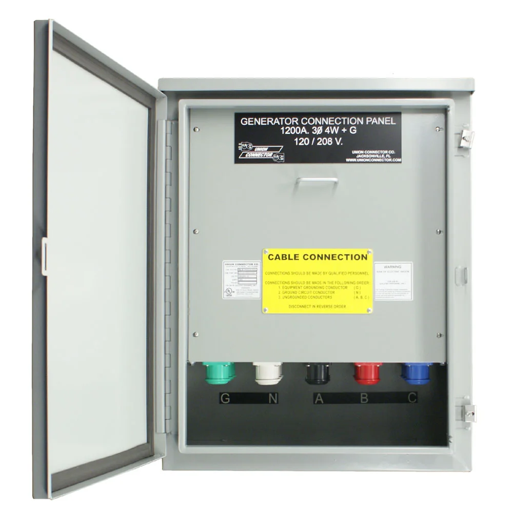 Camlock 1200 AMP 3 Phase
