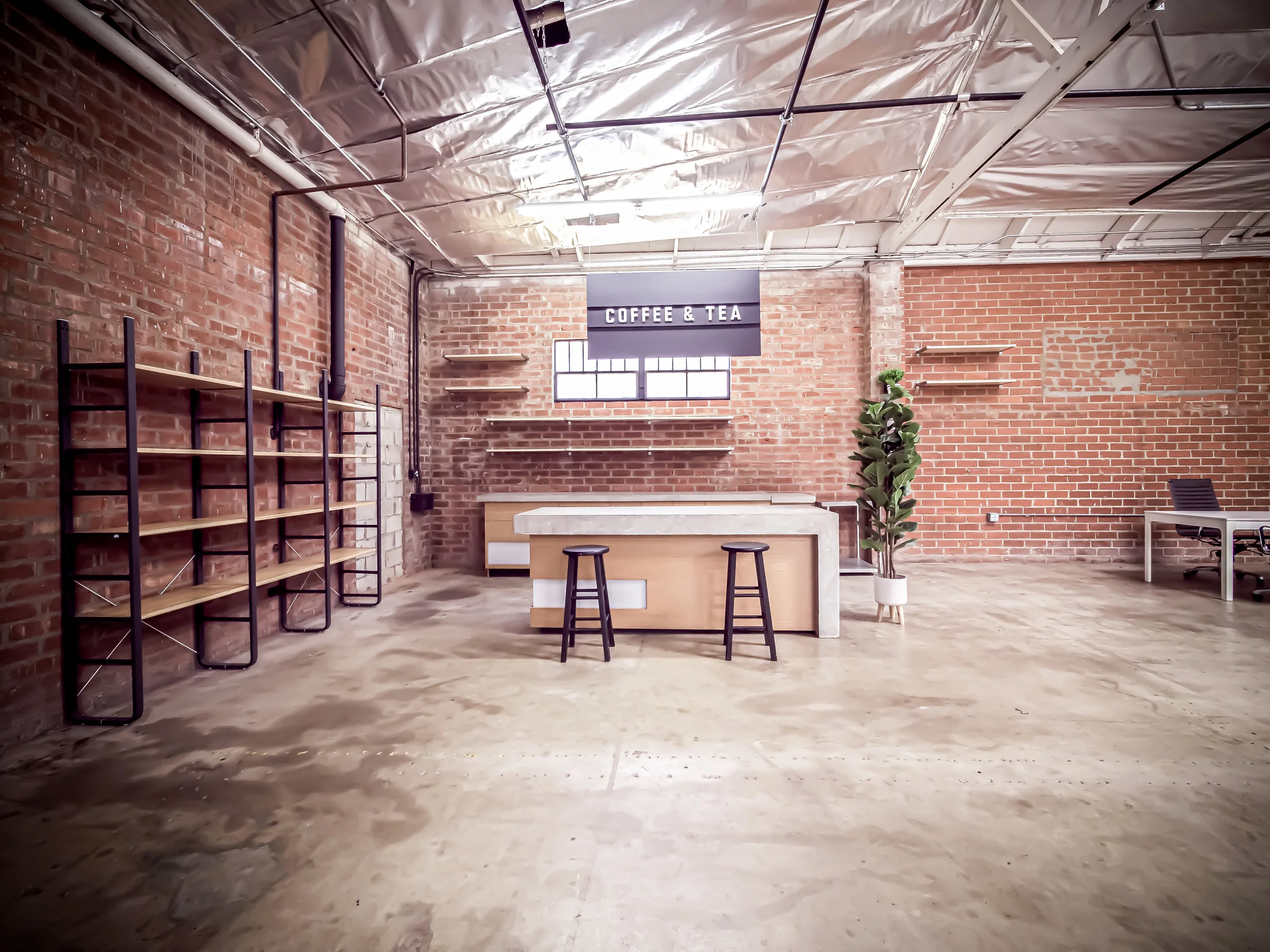 Brick House Studios LA- Warehouse Space with Coffee Bar