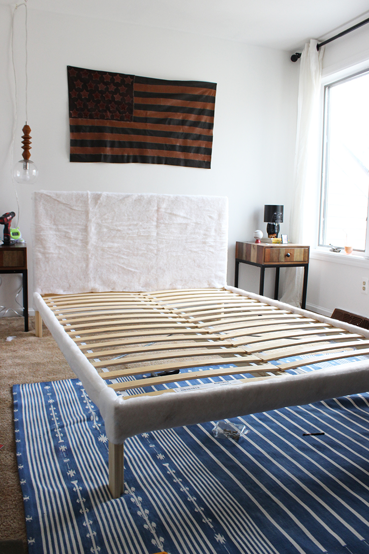 Diy Ikea Upholstered Bed Lauren, Diy Ikea Bed Frame