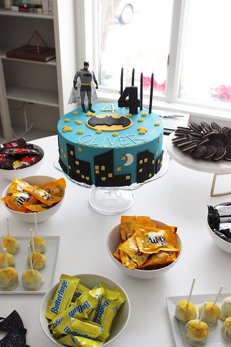 Oliver's 4th Batman Birthday — Lauren Koster Creative