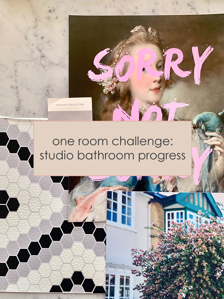 Weekly Progress — ONE ROOM CHALLENGE®