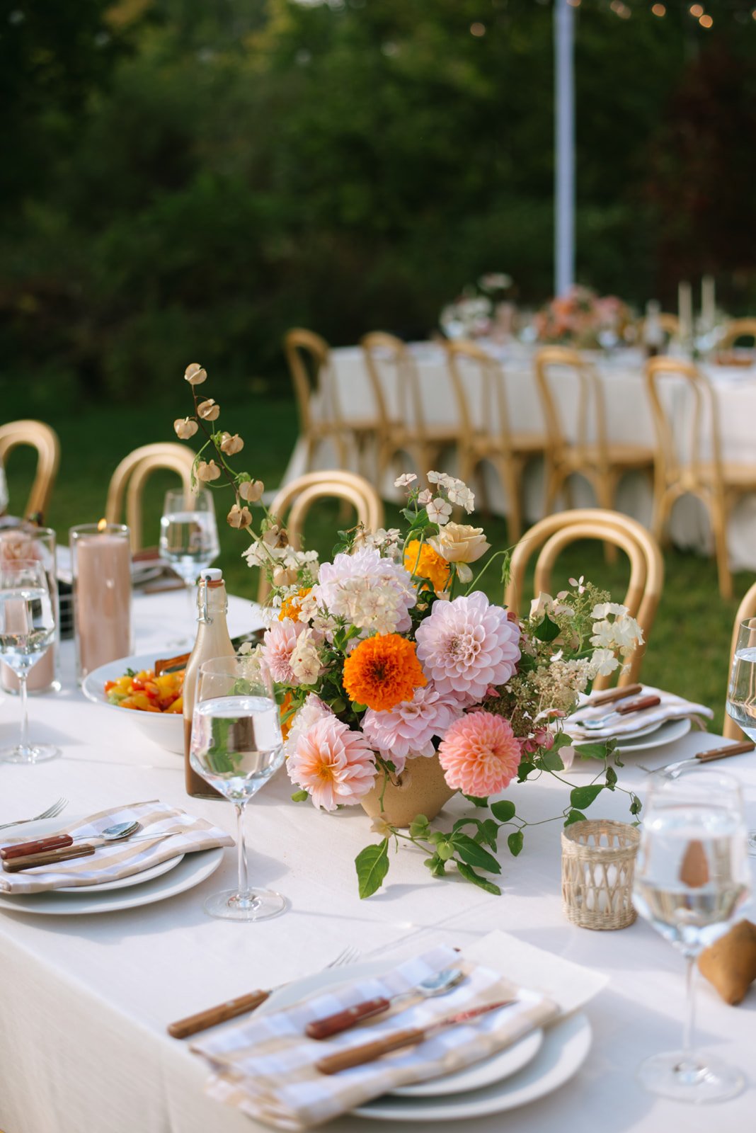 Bright Floral-filled Northern Michigan Wedding