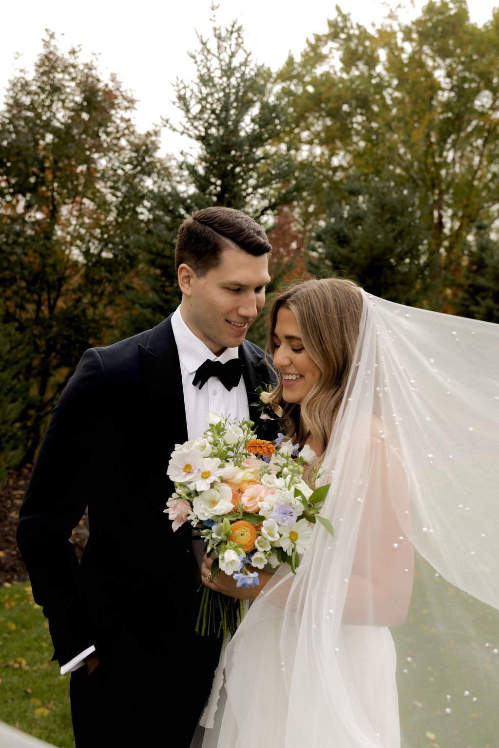 Timeless Black tie Grand Rapids Wedding